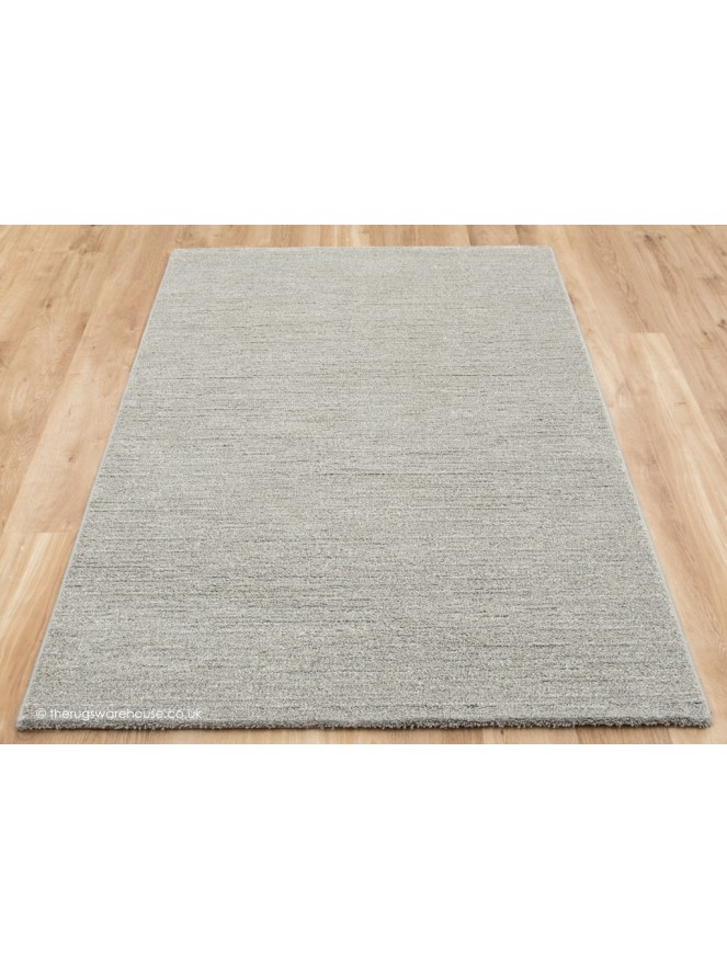 Sherpa Silver White Rug - 3