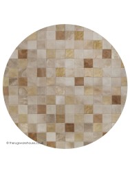 Chantilly Beix Circle Rug - Thumbnail - 5