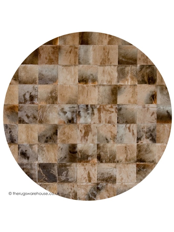 Chantilly Braun Circle Rug - 4