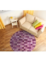 Chantilly Pink Circle Rug - Thumbnail - 2