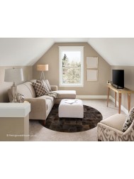 Chantilly Rosolare Circle Rug - Thumbnail - 2