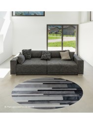 Pali Nero Circle Rug - Thumbnail - 2