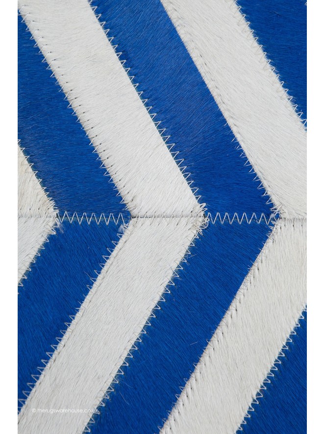 Vasconia Bleu Circle Rug - 3