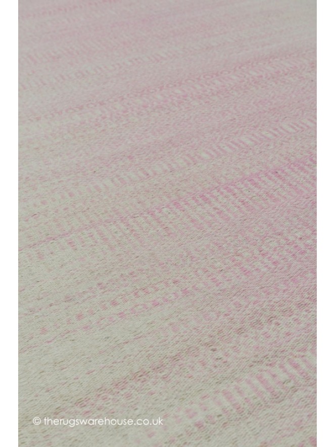 Ikat Pink Kilim Rug - 6