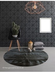 Pali Noir Circle Rug - Thumbnail - 2