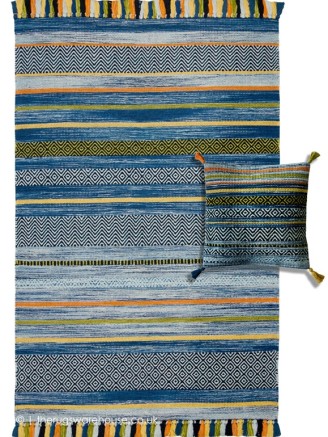 Kelim Stripes Blue