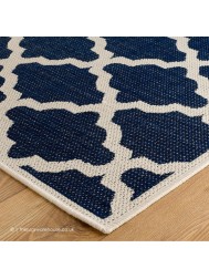 Moda Trellis Blue Rug - Thumbnail - 3