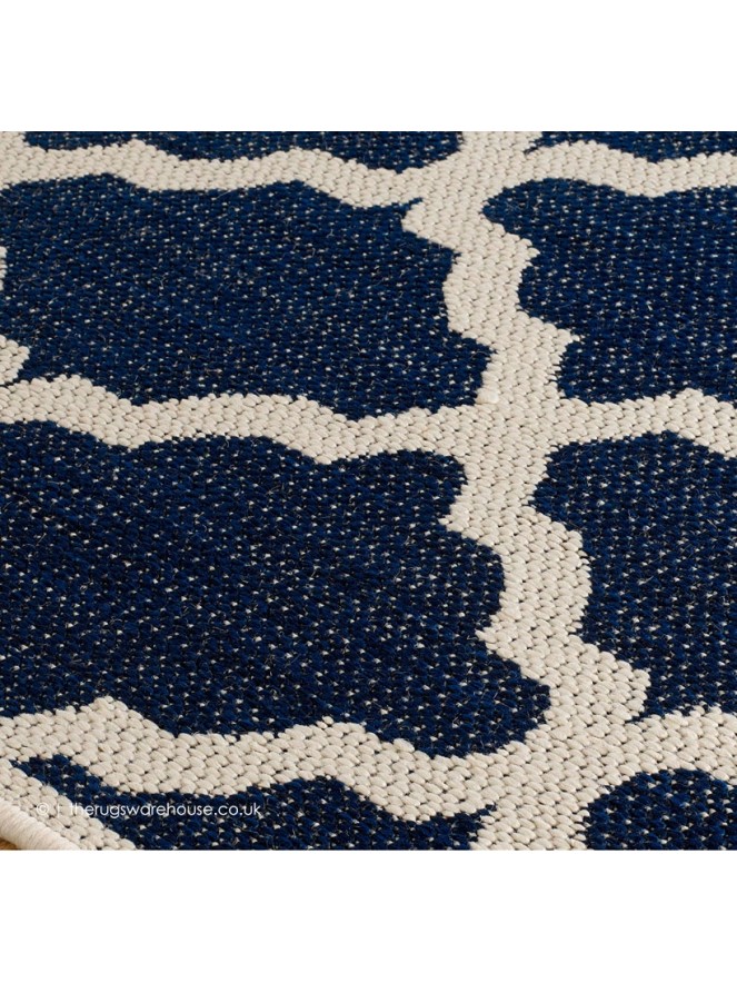 Moda Trellis Blue Rug - 4