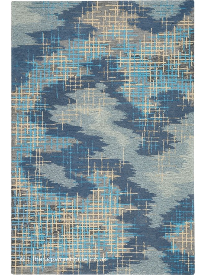 Ocean Symmetry Rug - 7