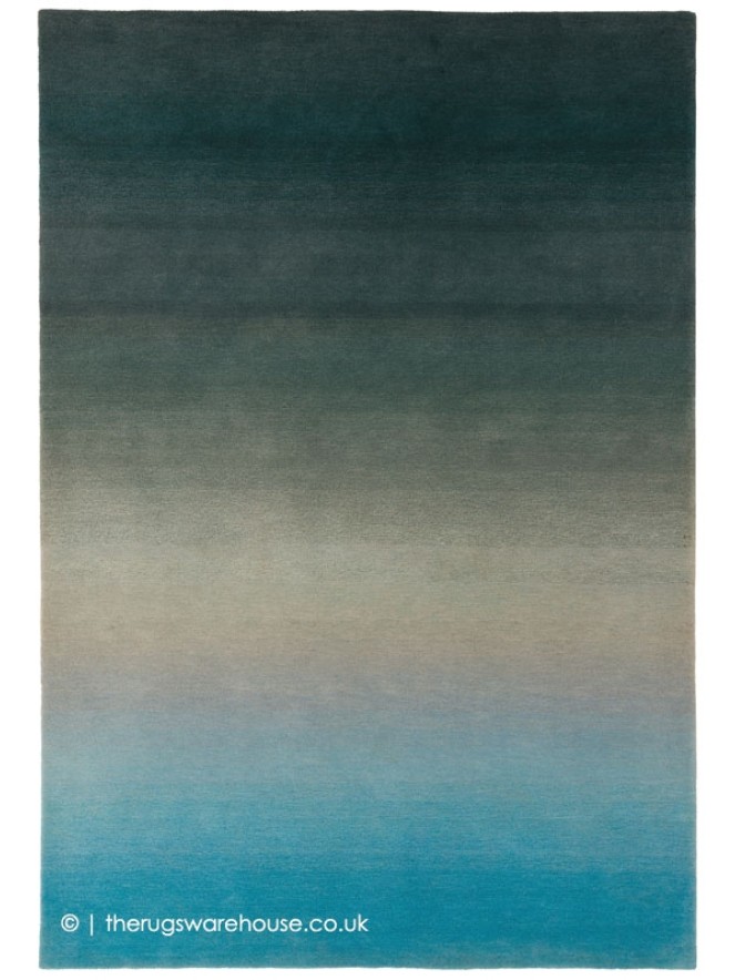Ombre Blue Rug - 6