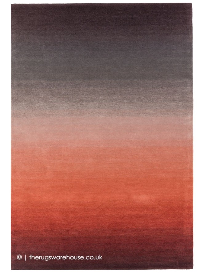 Ombre Rust Rug - 6