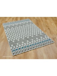 Samos Grey Blue Rug - Thumbnail - 3