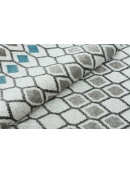 Samos Grey Blue Rug - Thumbnail - 5