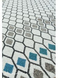 Samos Grey Blue Rug - Thumbnail - 6