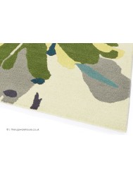 Reef Floral Green Rug - Thumbnail - 3