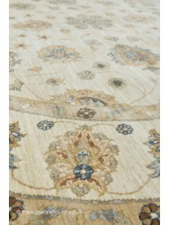 Royal Ziegler Beige Circle Rug - Thumbnail - 5