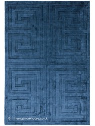 Kingsley Blue Rug - Thumbnail - 7