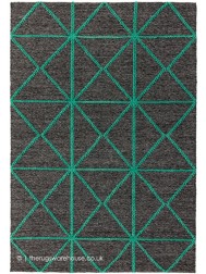 Prism Geo Green Rug - Thumbnail - 7