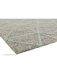Prism Geo Mint Rug - Thumbnail - 3