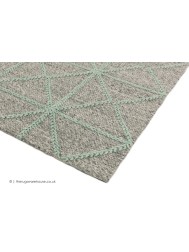 Prism Geo Mint Rug - Thumbnail - 4