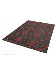 Prism Geo Red Rug - Thumbnail - 2
