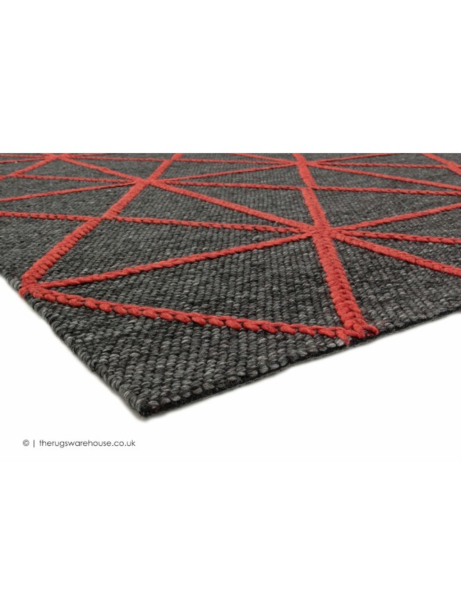 Prism Geo Red Rug - 3