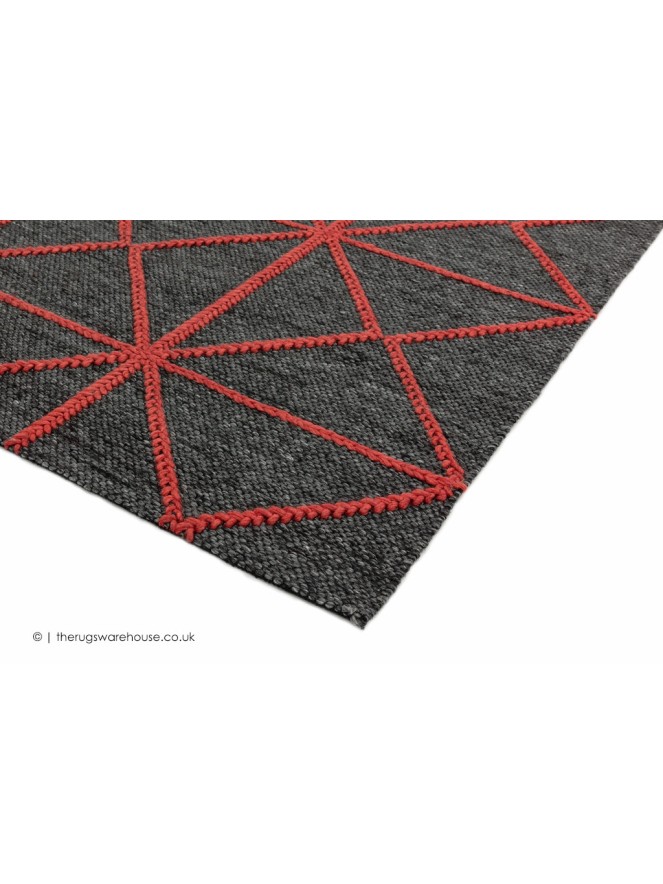 Prism Geo Red Rug - 4