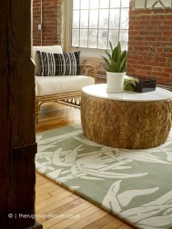 Japanese Bamboo Jade Rug - Thumbnail - 3