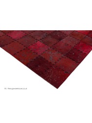 Xylo Red Stitch Rug - Thumbnail - 4