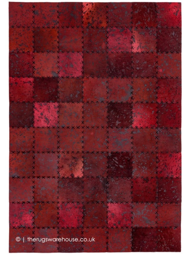 Xylo Red Stitch Rug - 6