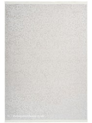 Peri Damask Beige Rug - Thumbnail - 7