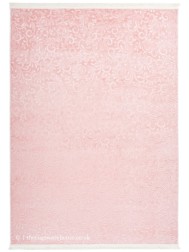 Peri Damask Pink Rug - Thumbnail - 7