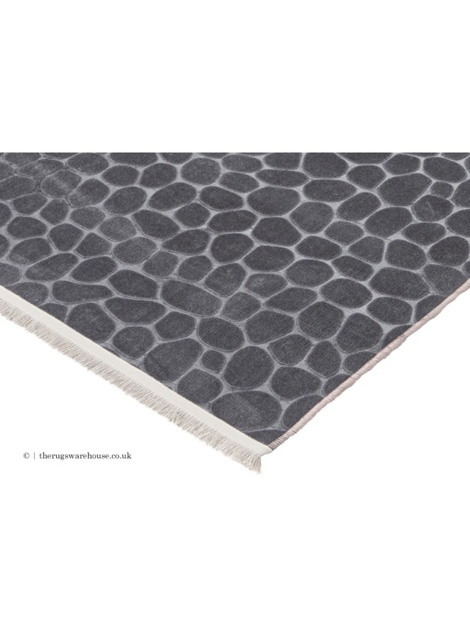Peri Stones Graphite Rug - 3