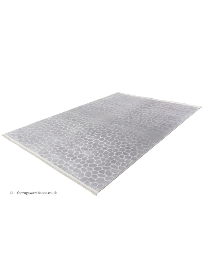 Peri Stones Grey Rug - 6