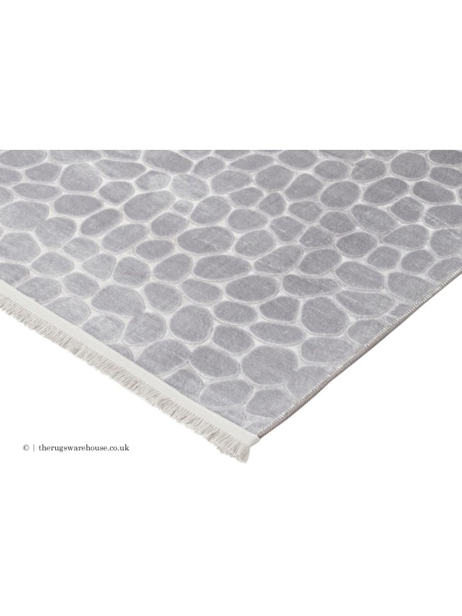 Peri Stones Grey Rug - 3