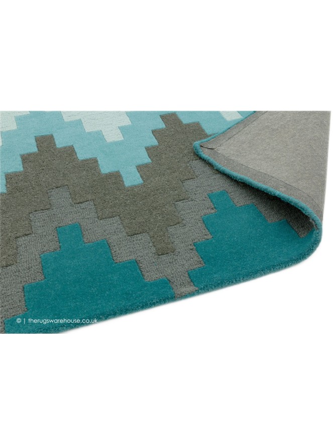 Cuzzo Teal Rug - 5