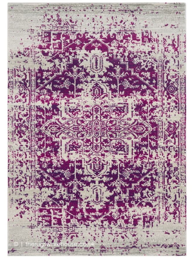 Antique Fuchsia Rug  - 7
