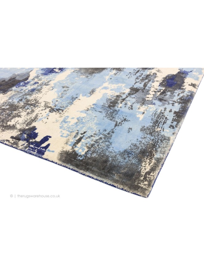 Saturn Blue Rug - 4