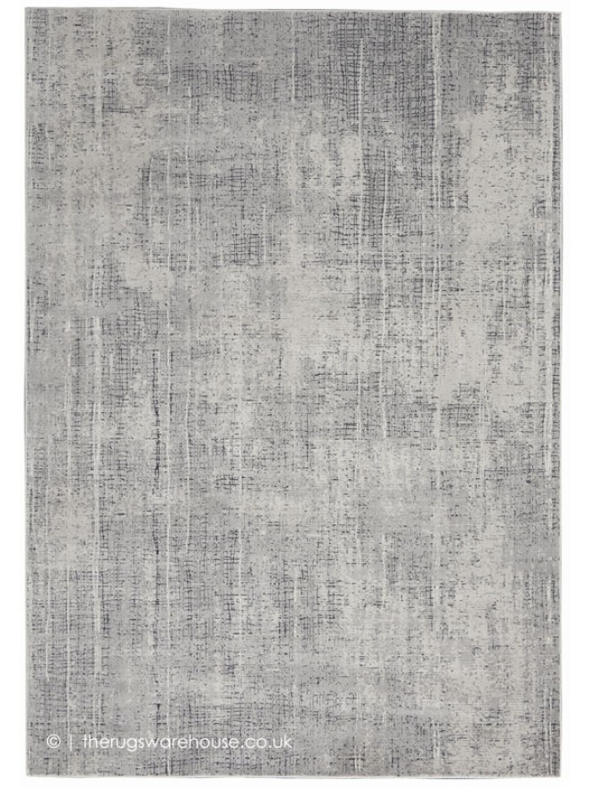 Vapor Grey Ivory Rug - 5