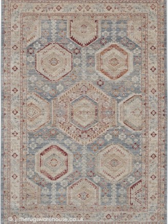 Homestead Light Blue Multi