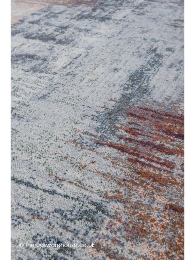 Trident Blue Circle Rug - 5