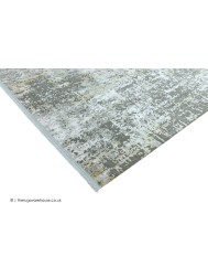 Olympia Grey Gold Abstract Rug - Thumbnail - 3