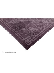 Zehraya Purple Border Rug - Thumbnail - 3