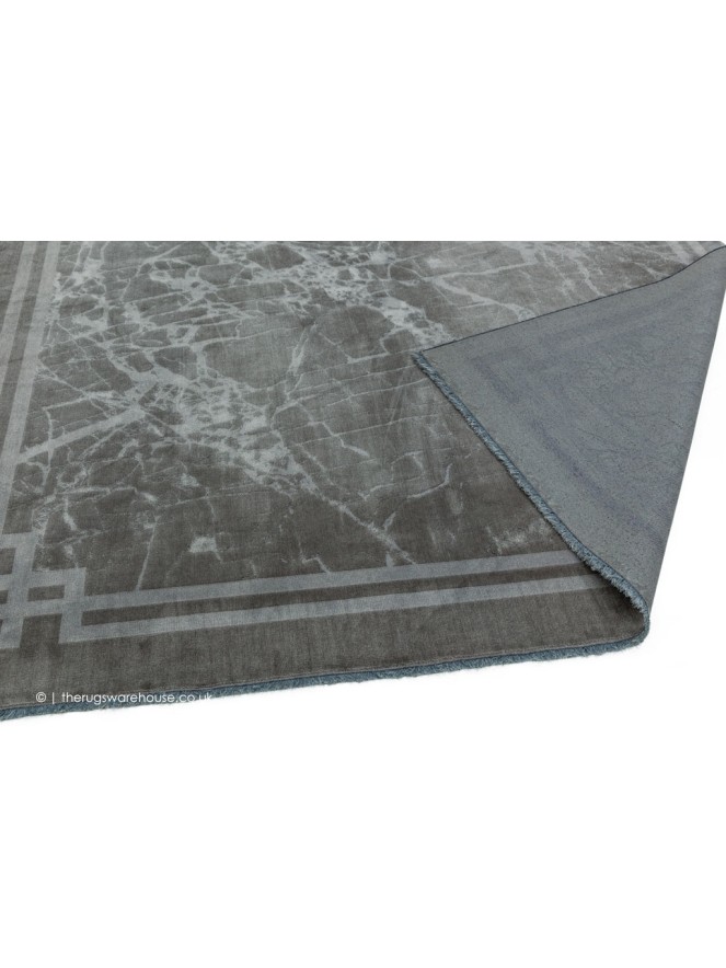 Zehraya Silver Border Rug - 4