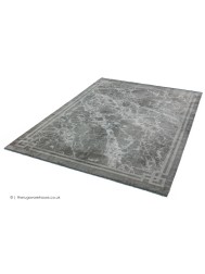 Zehraya Silver Border Rug - Thumbnail - 5