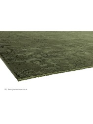 Zehraya Green Vintage Rug - Thumbnail - 5