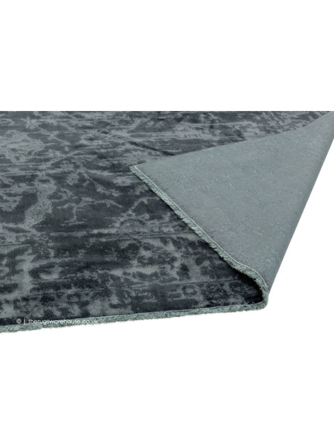 Zehraya Charcoal Vintage Rug - 4