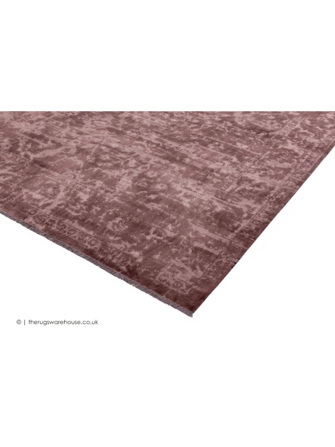 Zehraya Cranberry Vintage Rug - 3