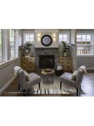 Lagos Border Beige Rug - Thumbnail - 2