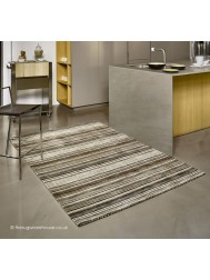 Altea Mini Stripes Beige Rug - Thumbnail - 2